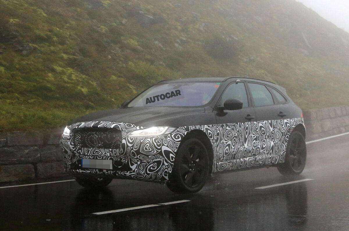 All-electric Jaguar SUV