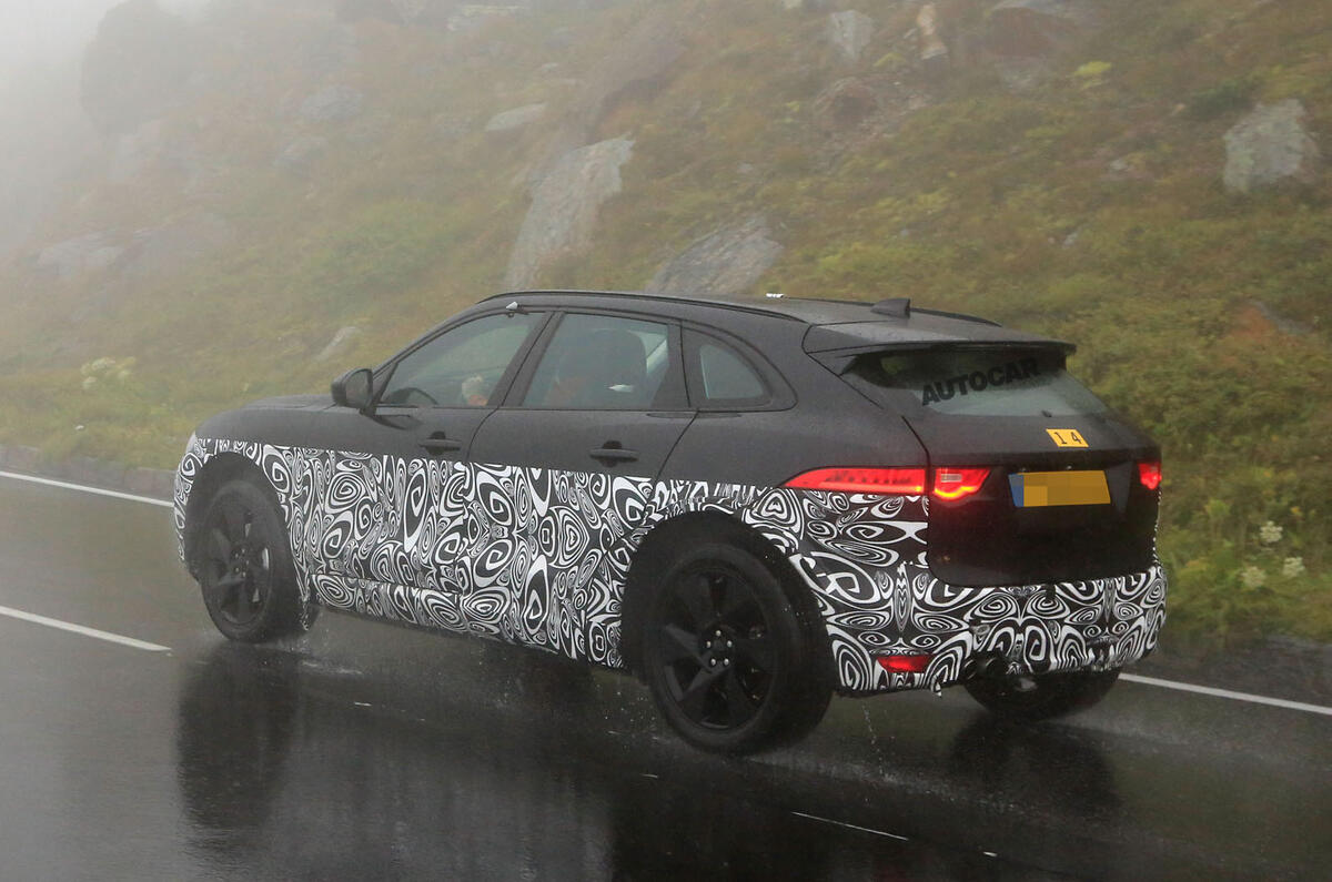 All-electric Jaguar SUV