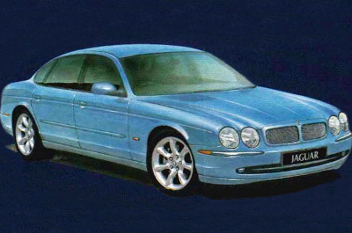 Jaguar X type rendering
