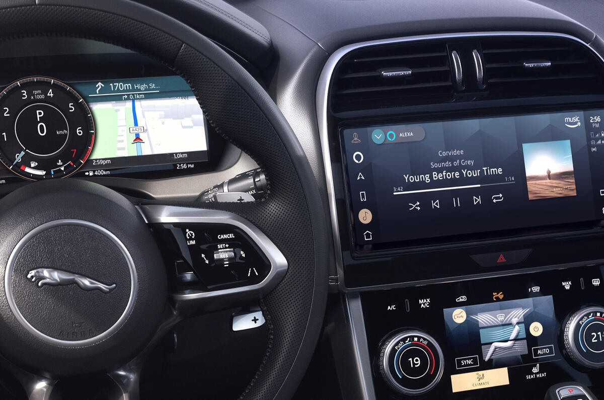 Jaguar XE 23MY 300 SPORT Interior CROP 260422