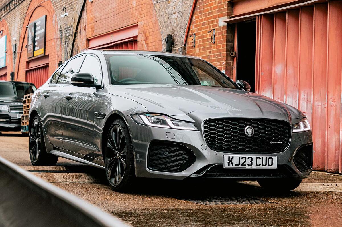 Jaguar XF front three quarter static