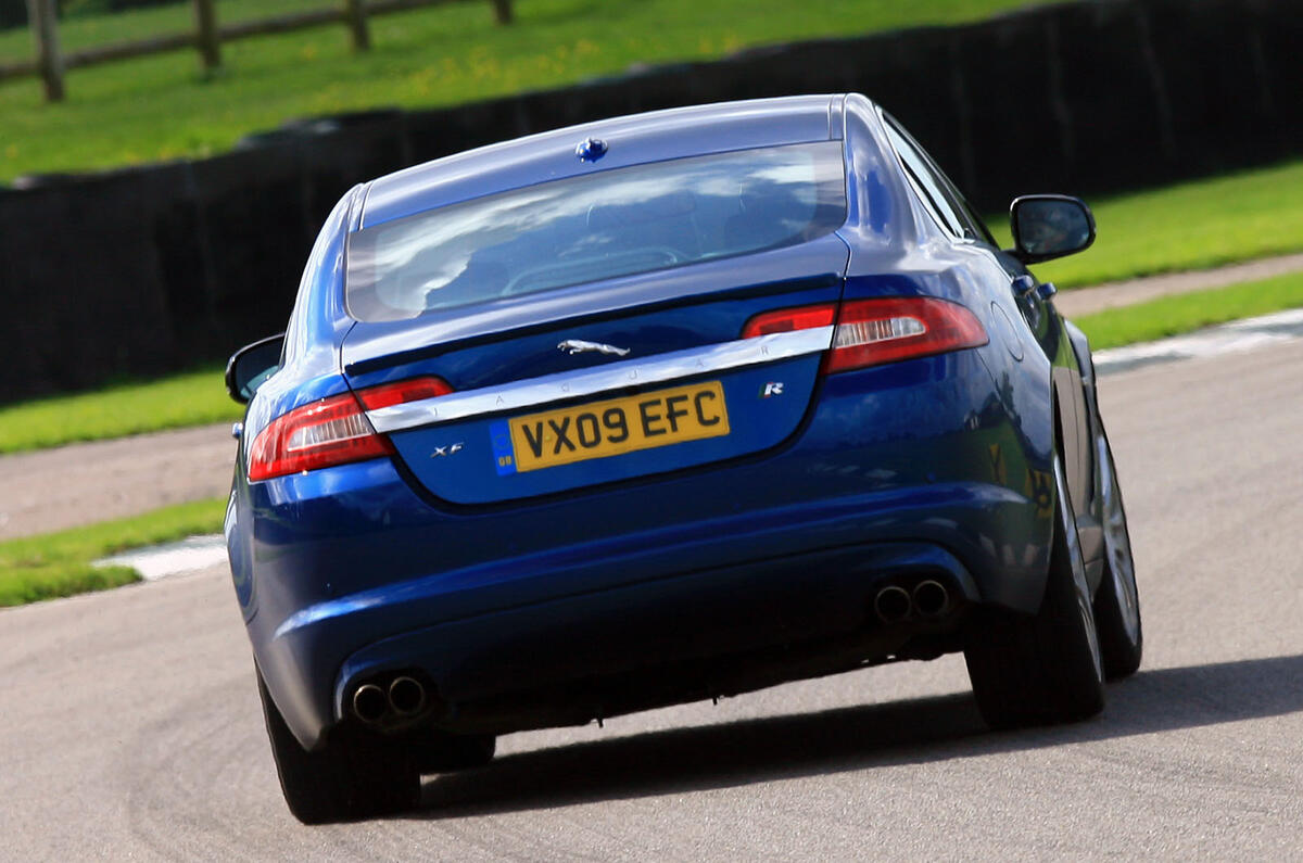 Jaguar XFR rear Jaguar XFR rear