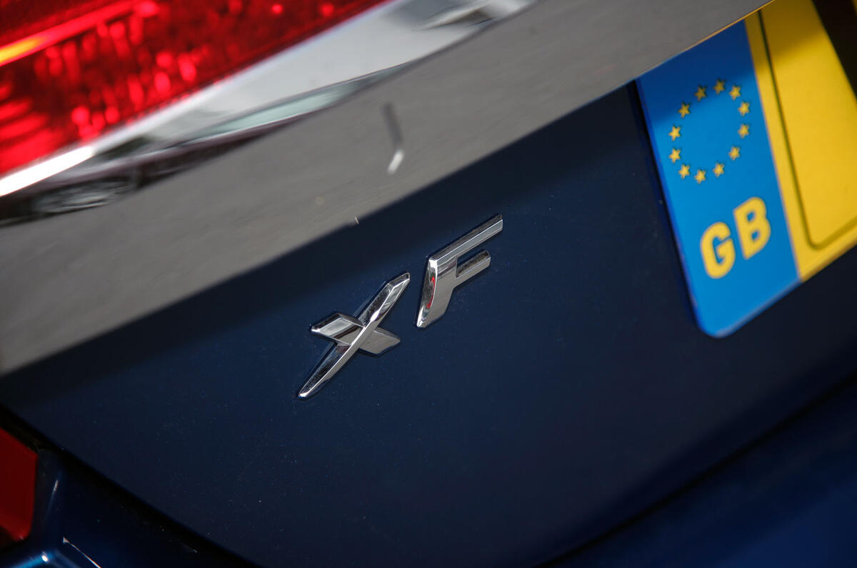 Jaguar XFR XF badge Jaguar XFR XF badge