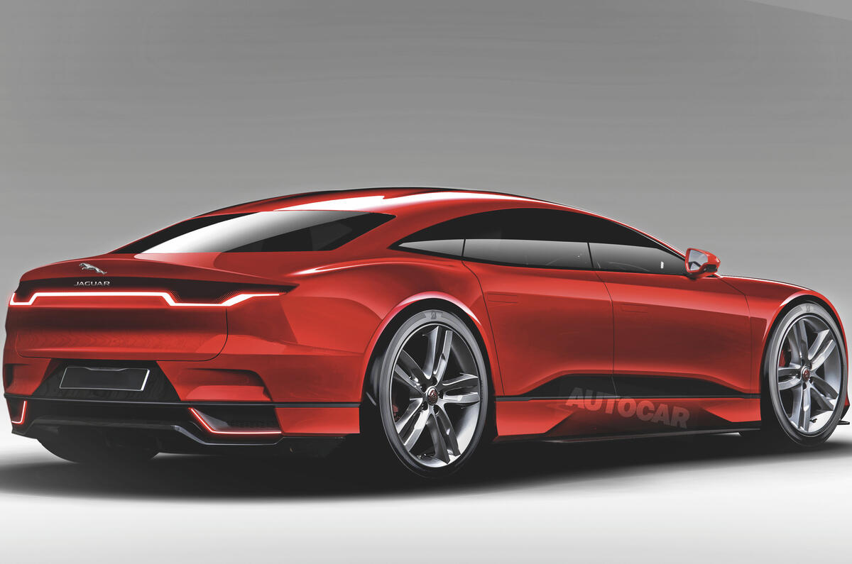 Jaguar XJ 2019 render