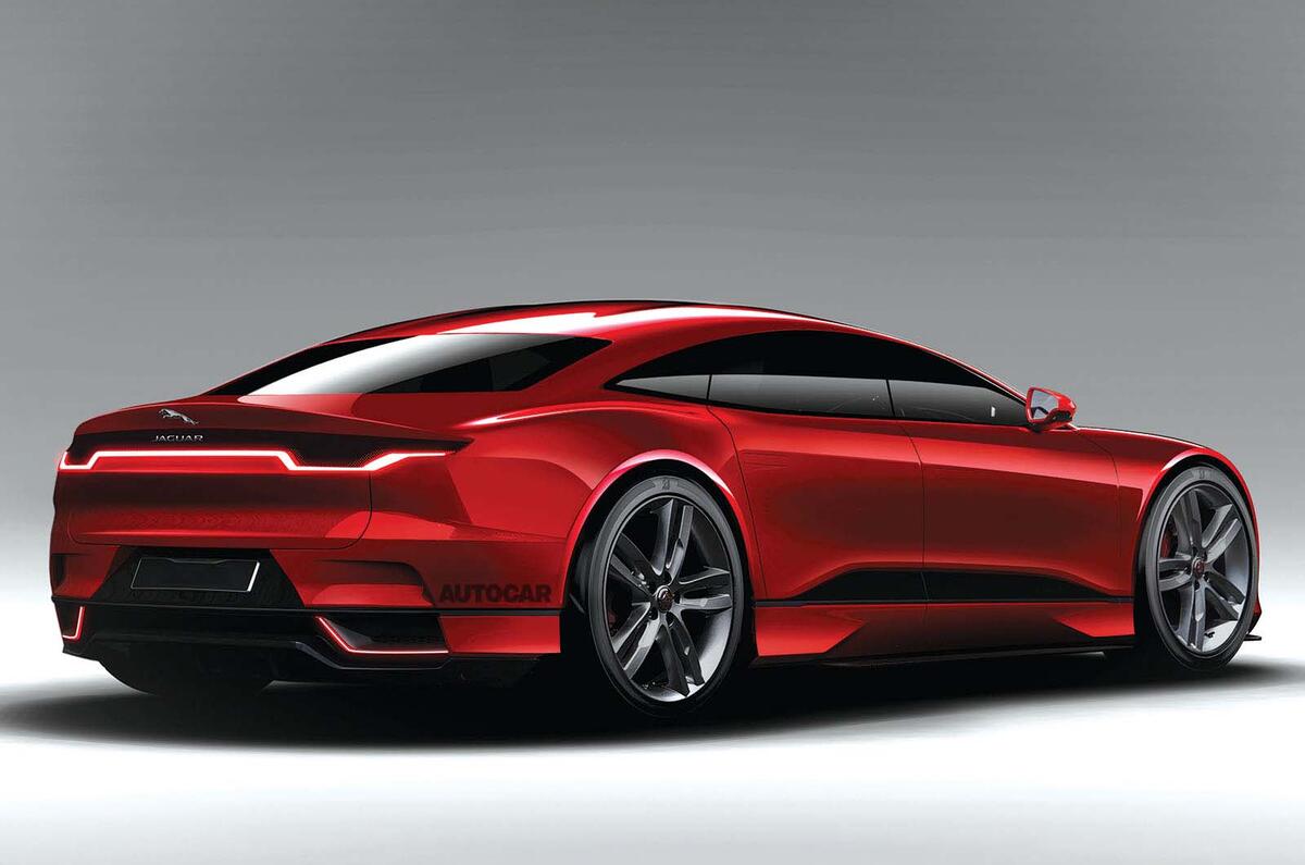 Jaguar XJ 2019 render Jaguar XJ 2019 render
