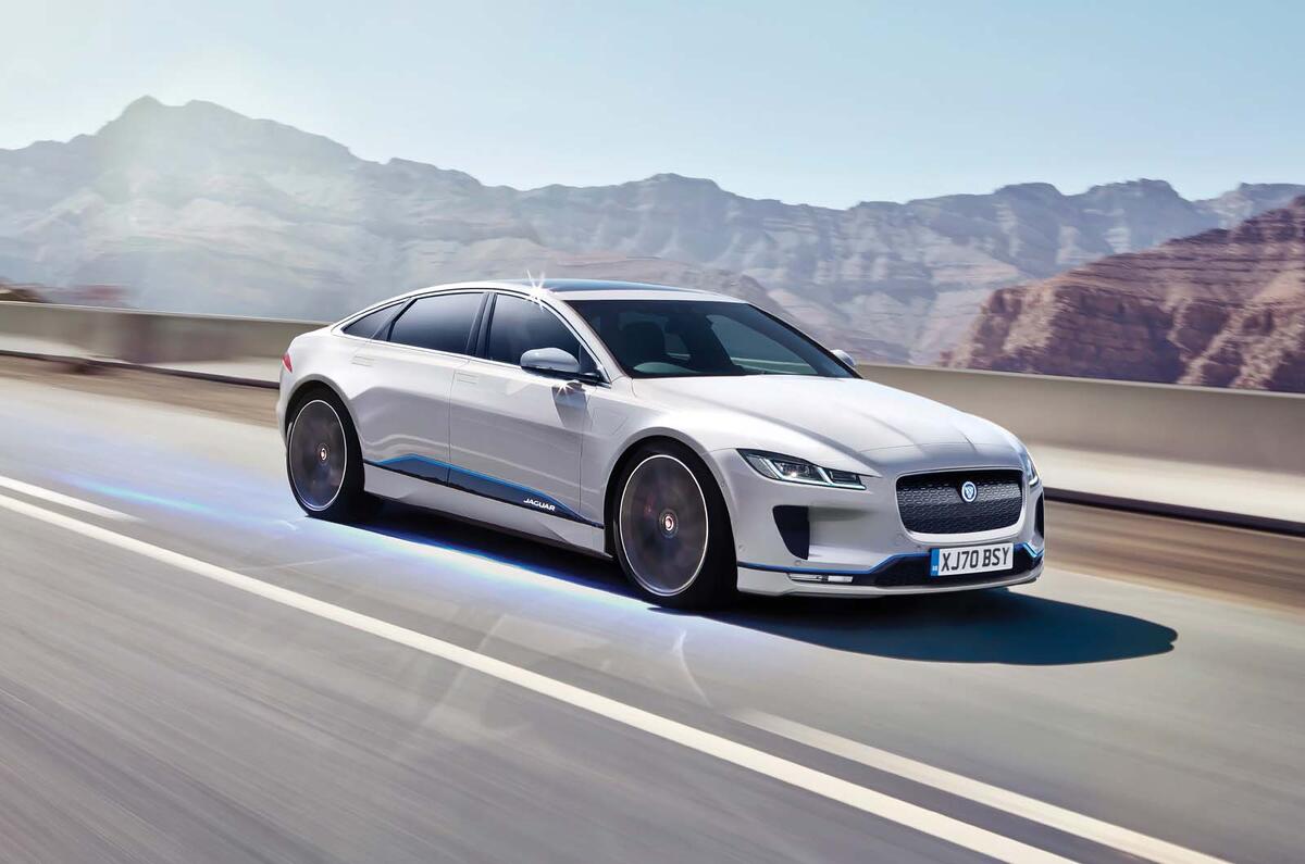 Jaguar XJ render by Autocar