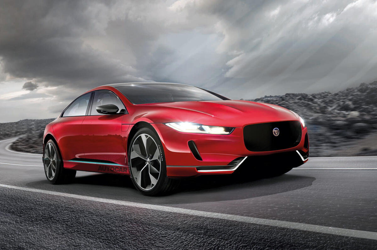Jaguar XJ imagined by Autocar