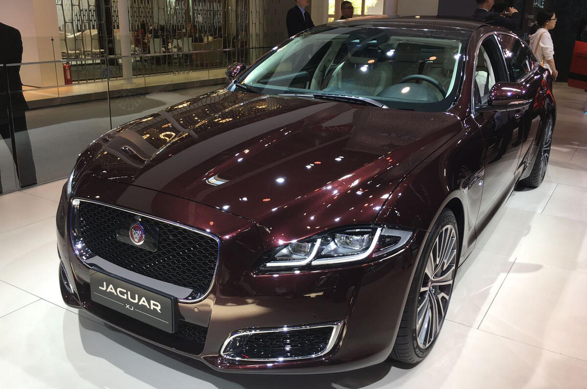 The Jaguar XJ50 has been launched at the Beijing show