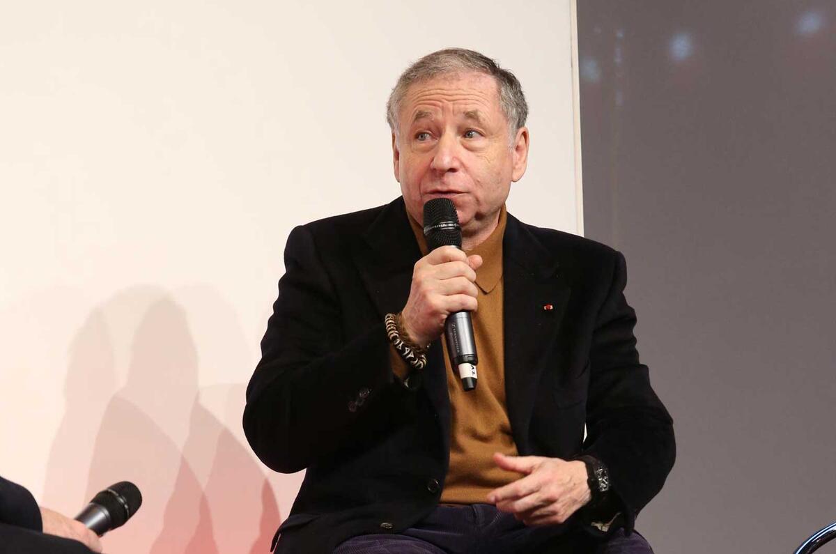 FIA president Jean Todt