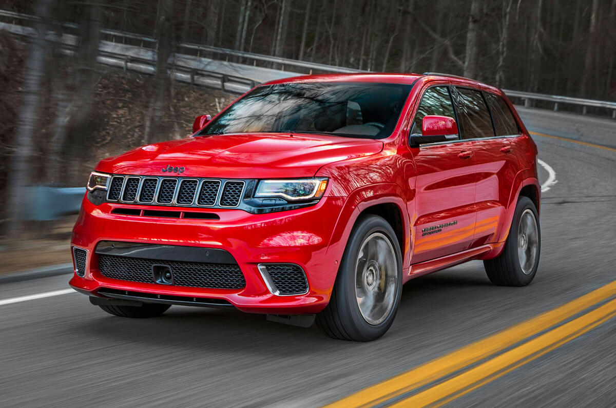 Jeep Grand Cherokee Trackhawk is world’s quickest SUV