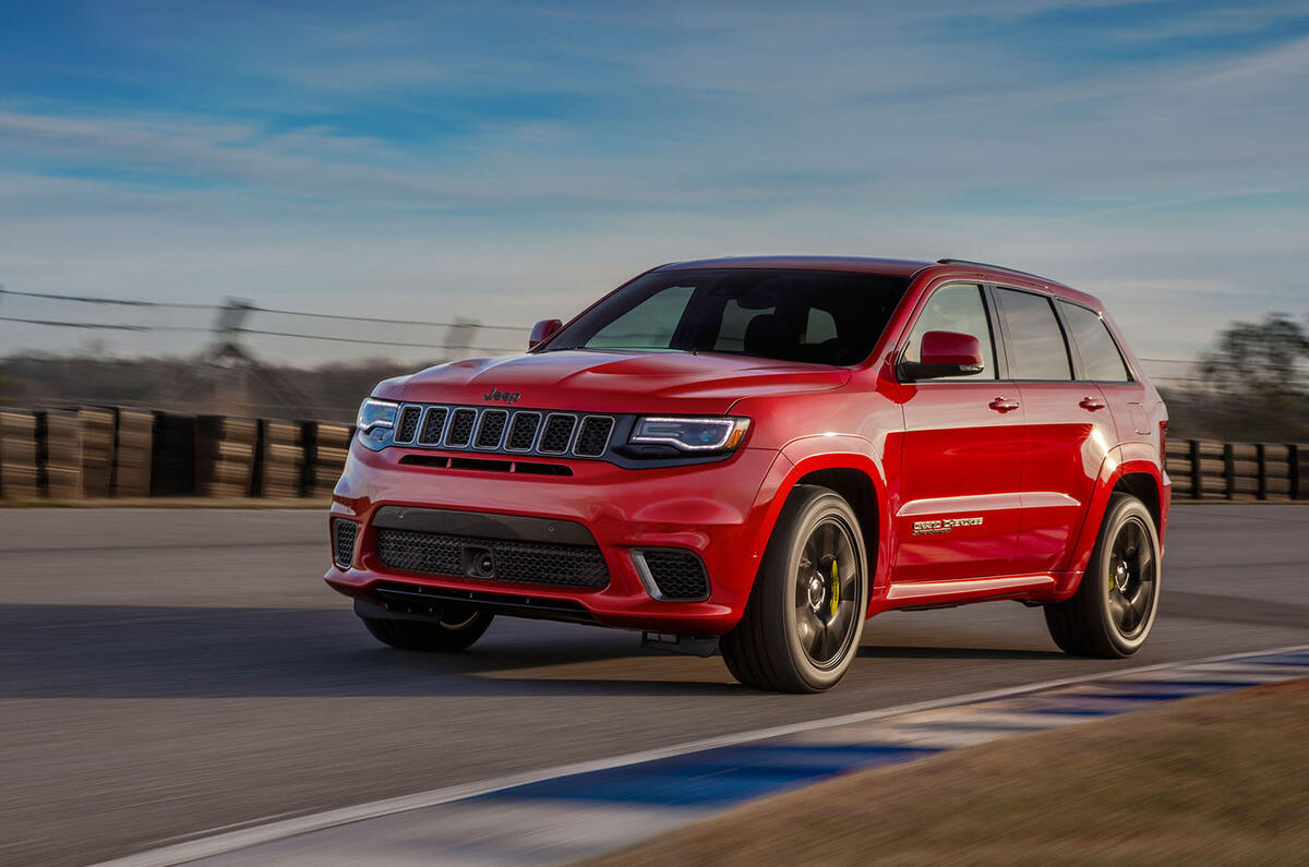 Jeep Grand Cherokee Trackhawk is world’s quickest SUV