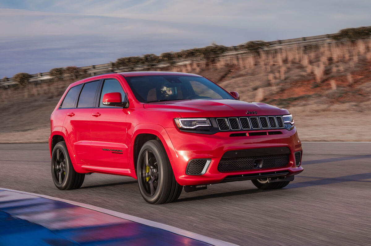 Jeep Grand Cherokee Trackhawk is world’s quickest SUV