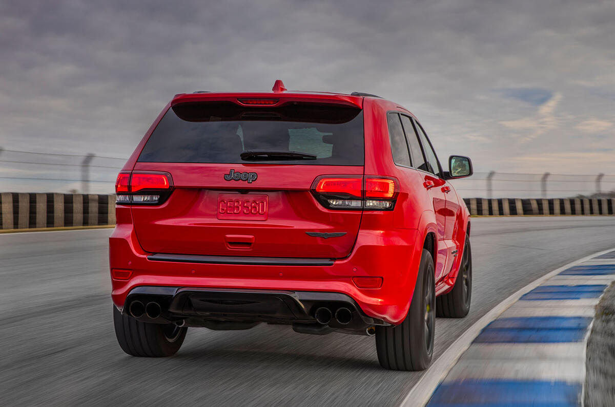 Jeep Grand Cherokee Trackhawk is world’s quickest SUV