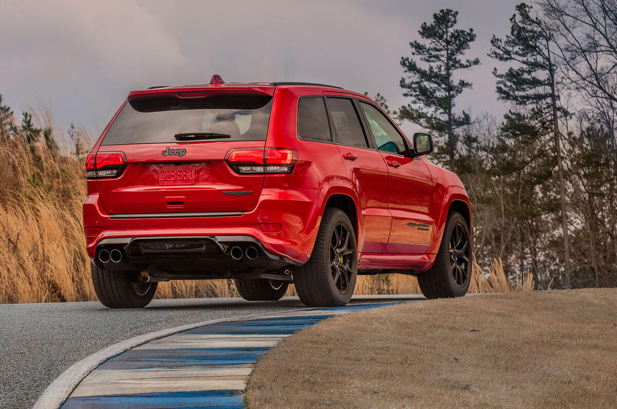 Jeep Grand Cherokee Trackhawk is world’s quickest SUV