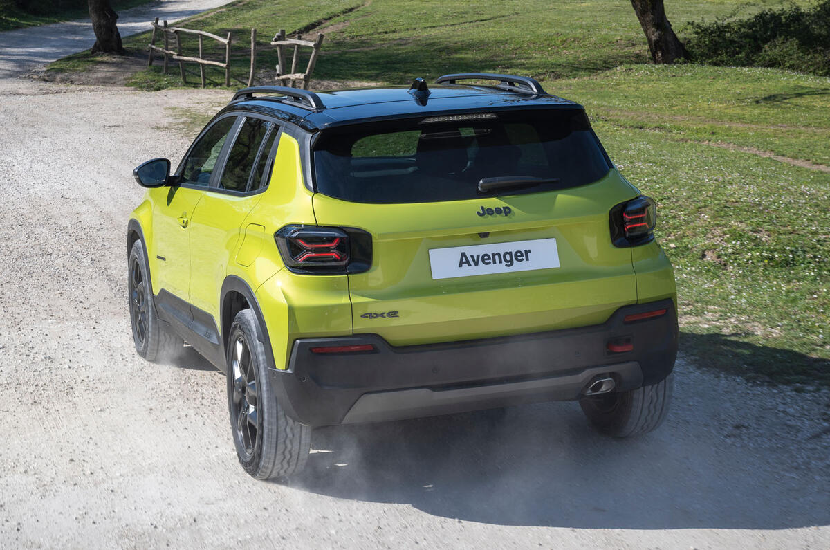 Jeep Avenger 4xe facelift 2