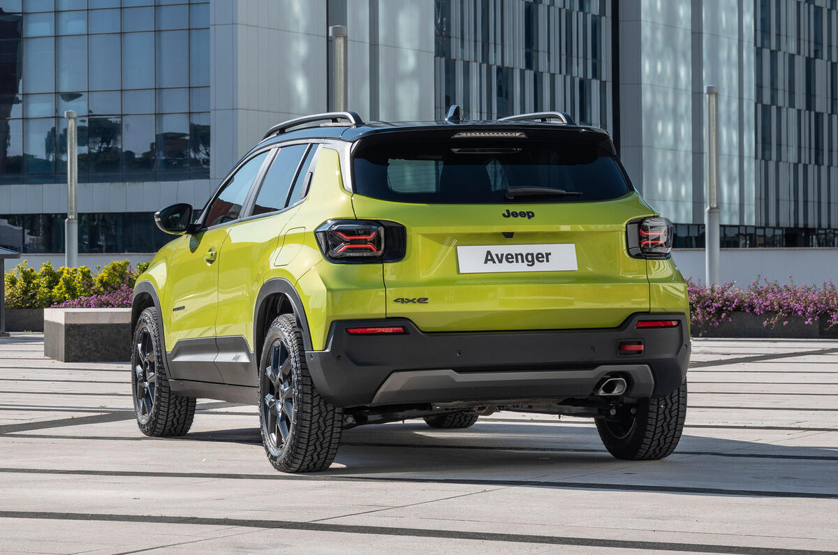 Jeep Avenger 4xe facelift 4