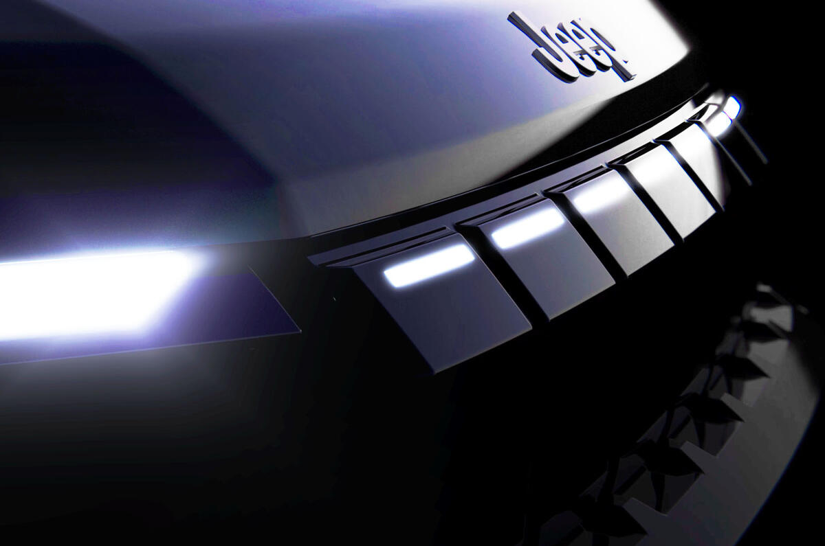 Jeep Avenger facelift teaser 2