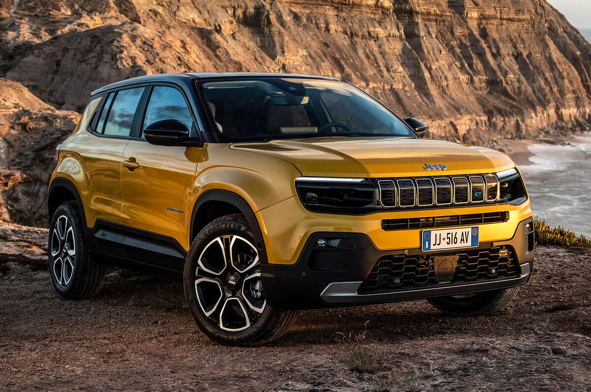 Jeep Avenger front