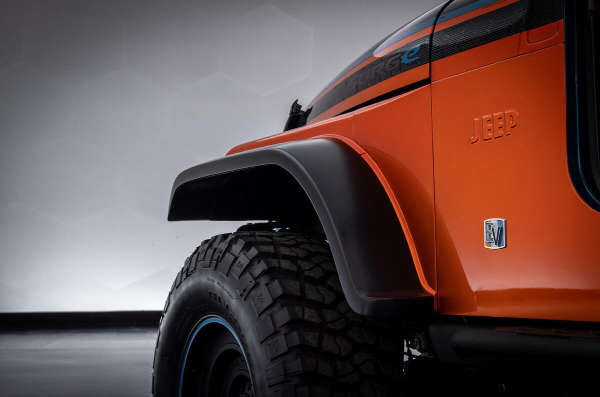 Jeep CJ Charge concept wheel Jeep CJ Charge concept wheel