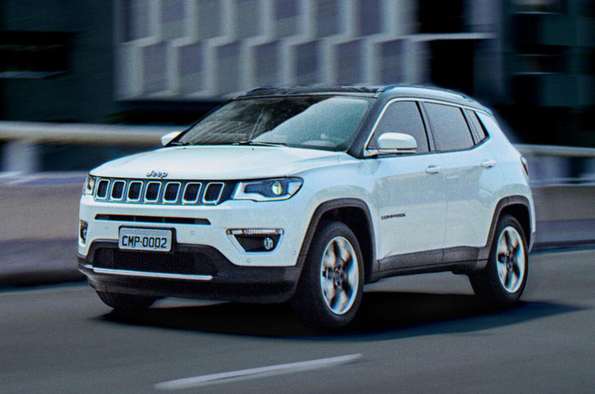 Jeep Compass revealed at LA motor show