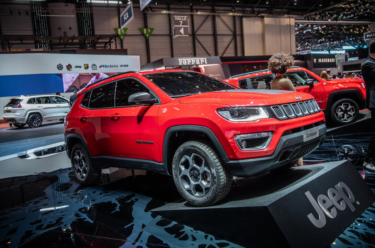 Jeep Compass Geneva 2019 - front