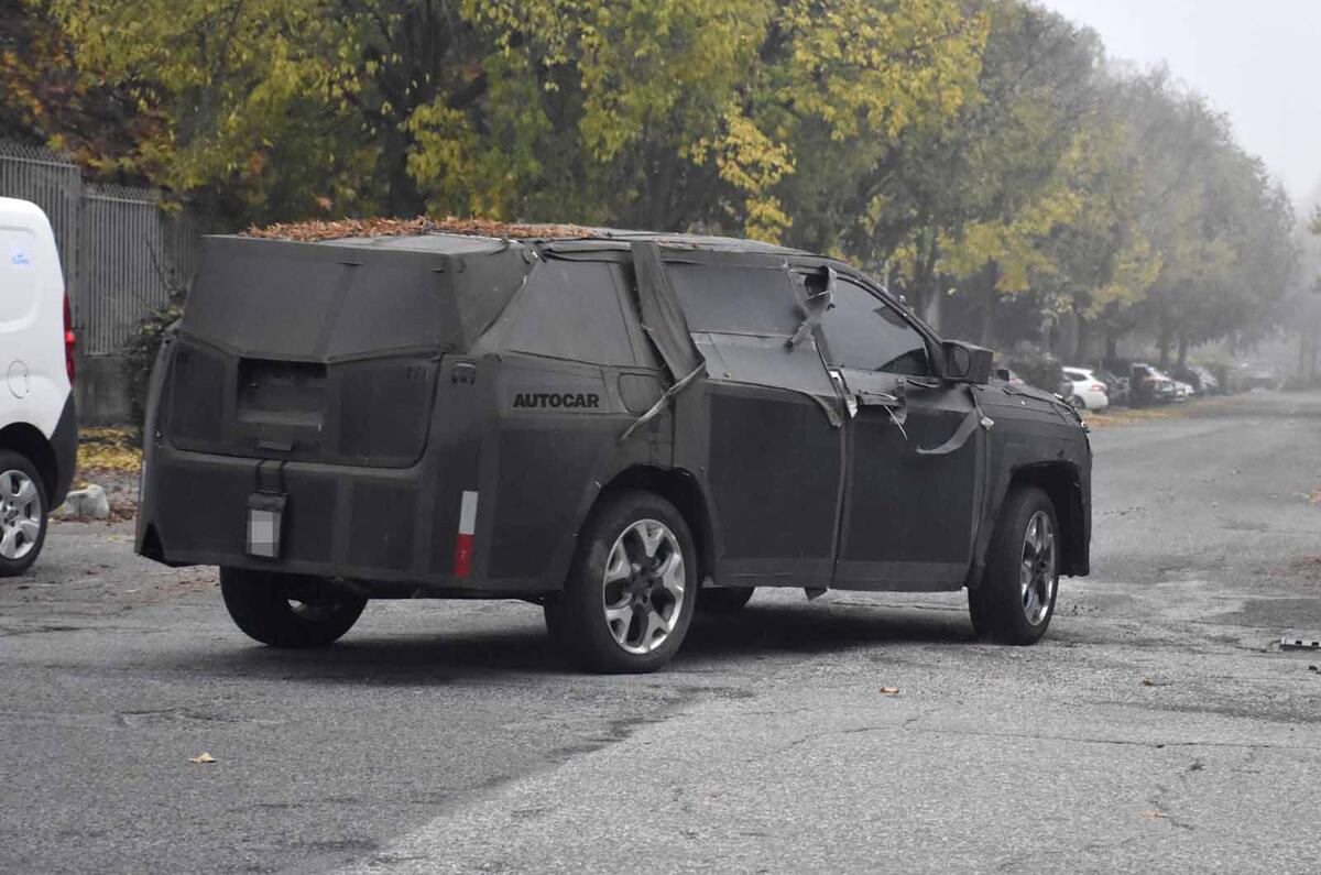 Jeep Grand Compass rear side Jeep Grand Compass rear side