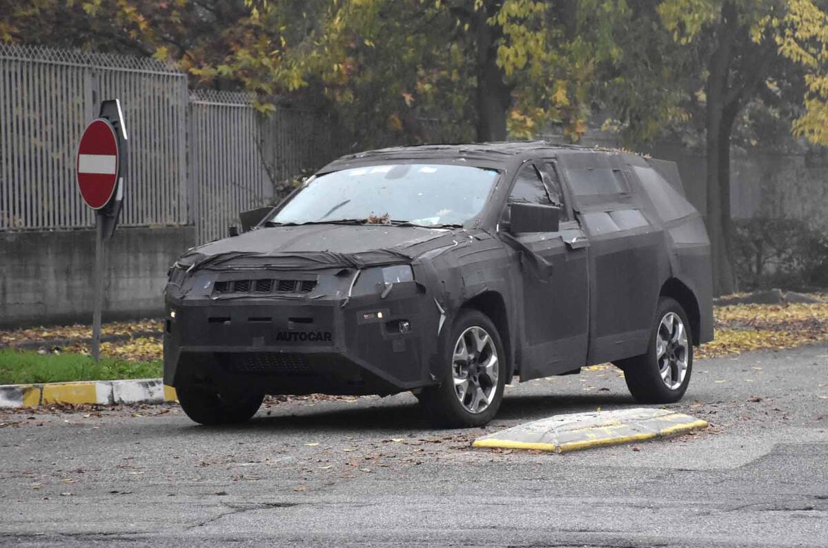 Jeep Grand Compass front side Jeep Grand Compass front side