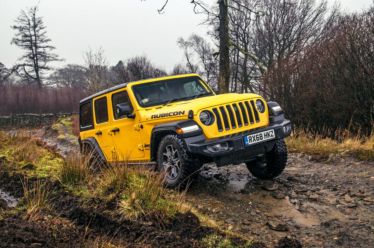 Jeep Wrangler Rubicon rockcrawling