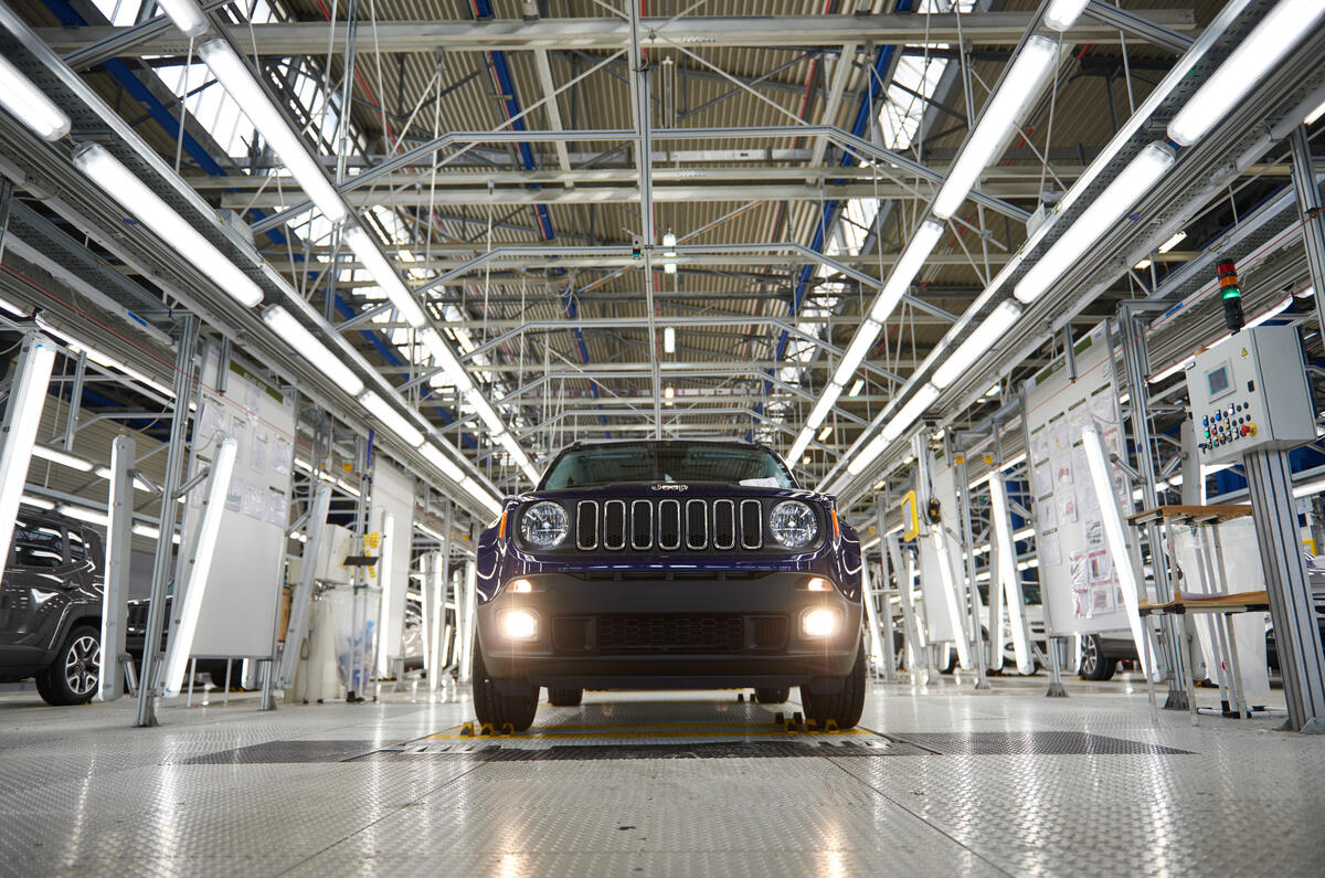 Jeep production Melfi