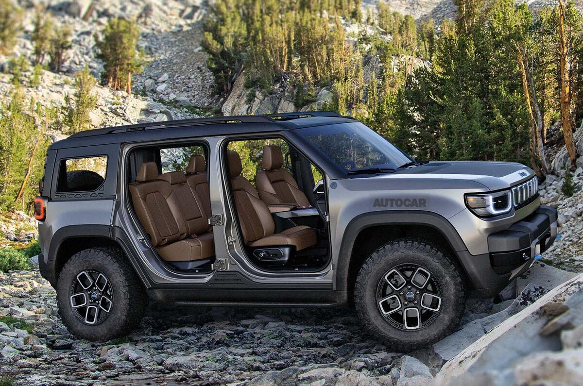 Jeep Recon front three quarter Jeep Recon front three quarter