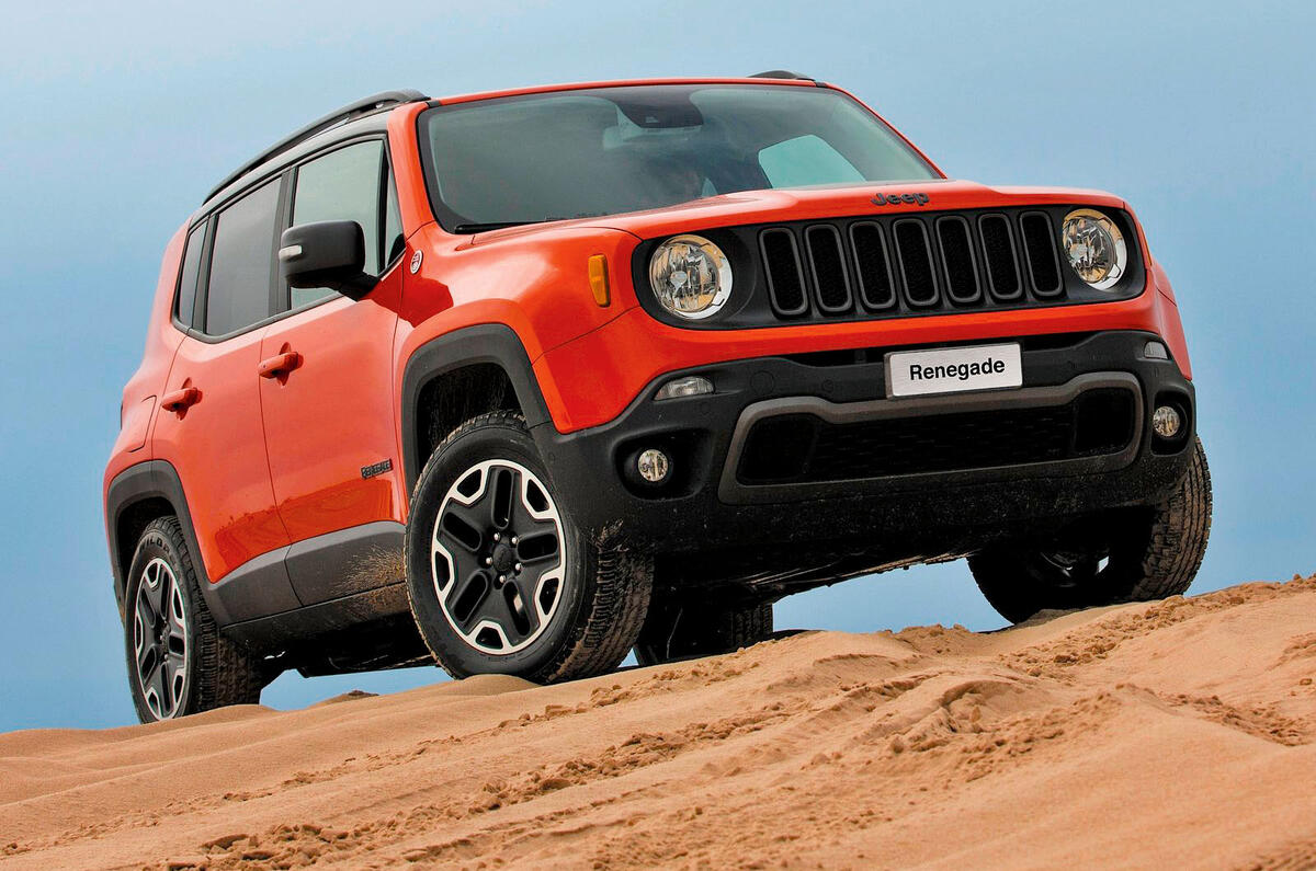 Jeep Renegade front