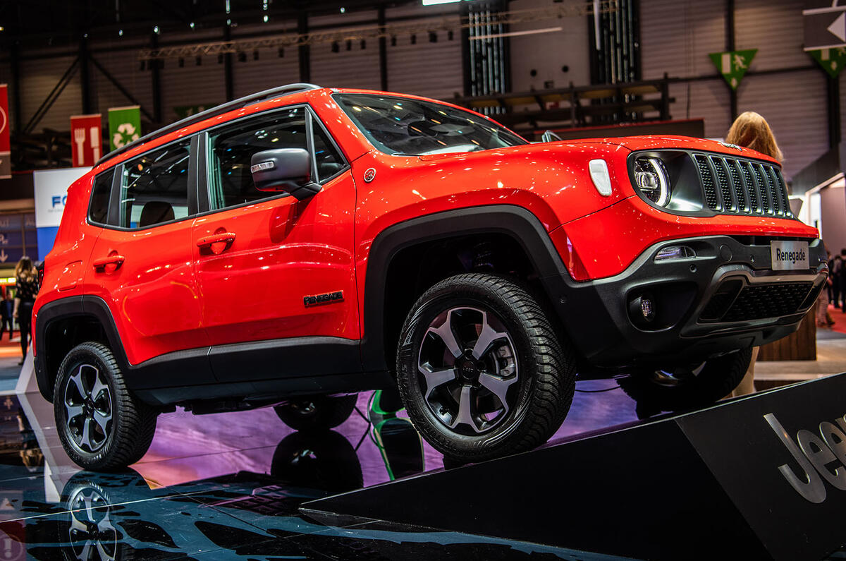 Jeep Renegade Geneva 2019 - front
