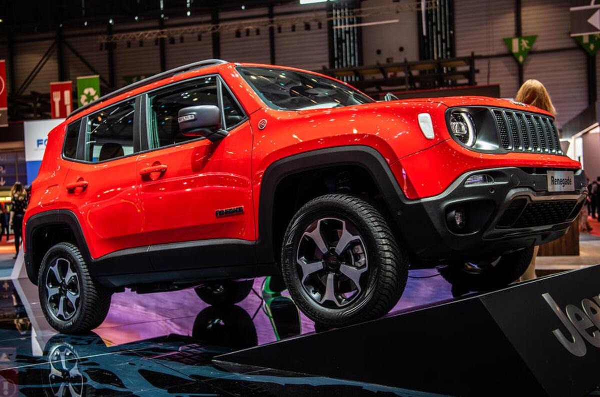 Jeep Renegade PHEV Geneva 2019