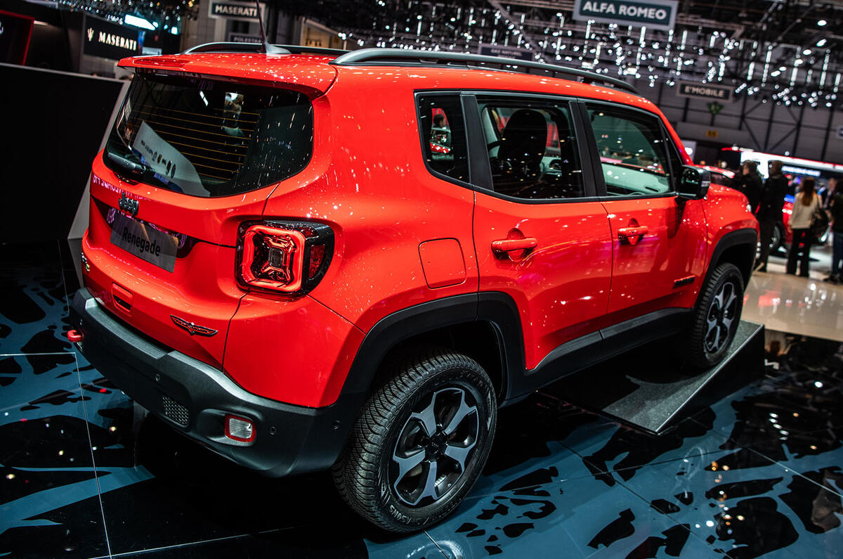 Jeep Renegade Geneva 2019 - rear