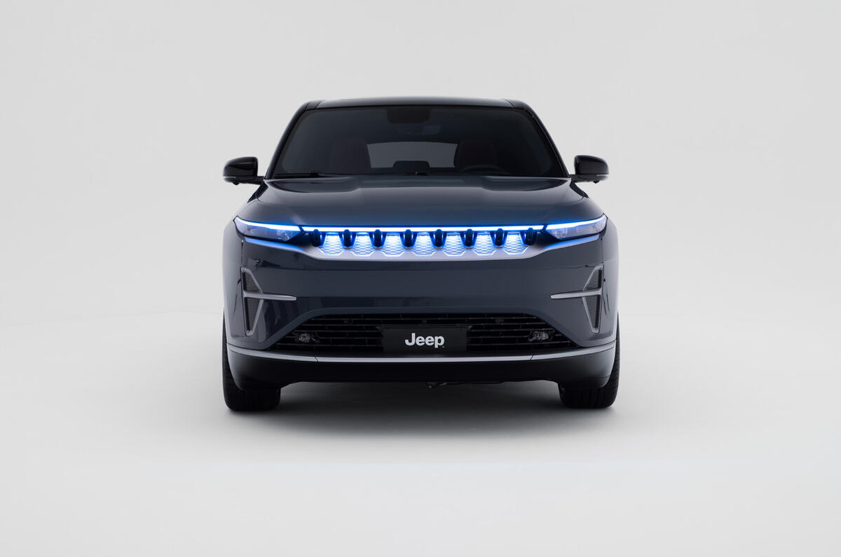 Jeep Wagoneer S EV front  Jeep Wagoneer S EV front