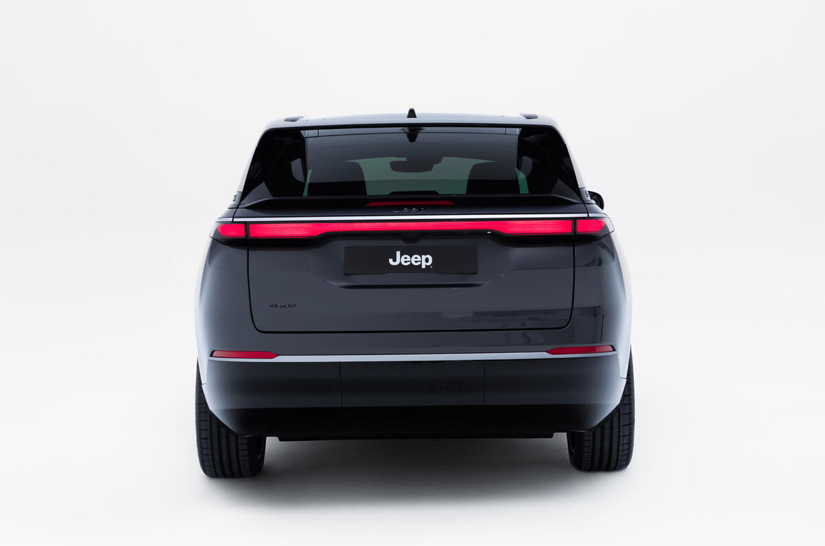 Jeep Wagoneer S EV rears Jeep Wagoneer S EV rears