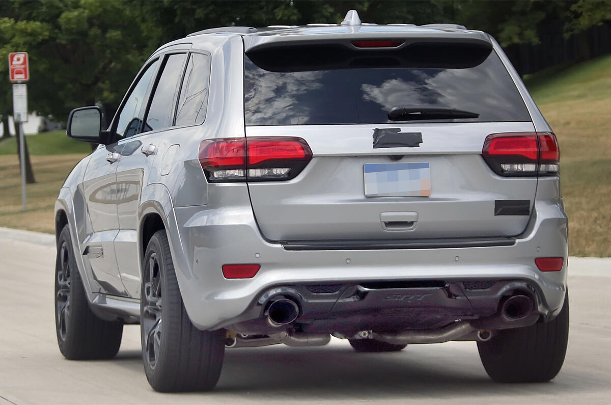 Jeep Grand Cherokee SRT facelift