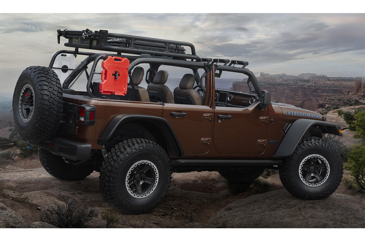 Jeep® Birdcage Concept by JPP Back Jeep® Birdcage Concept by JPP Back