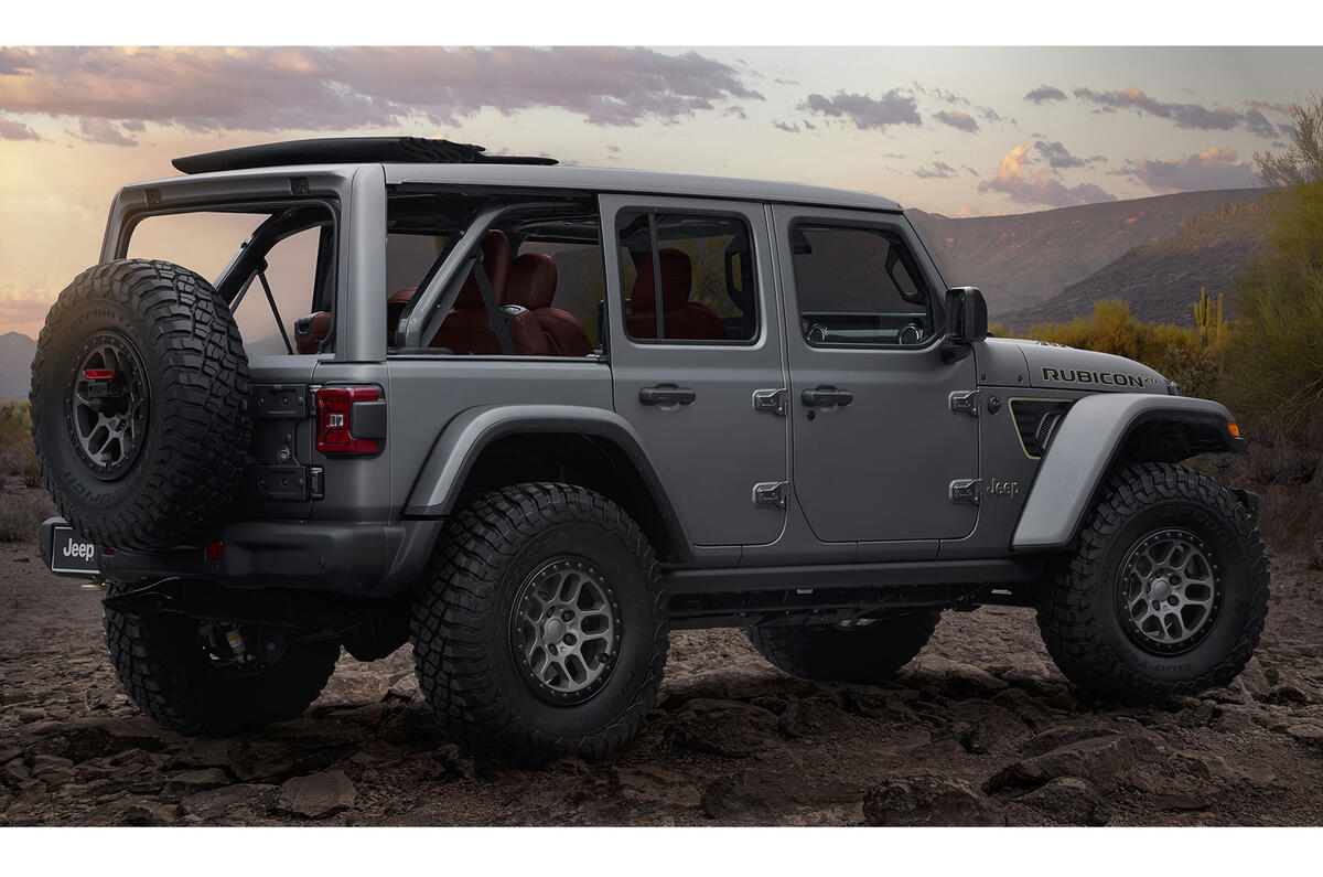 Jeep® Rubicon 20th Anniversary Concept Back