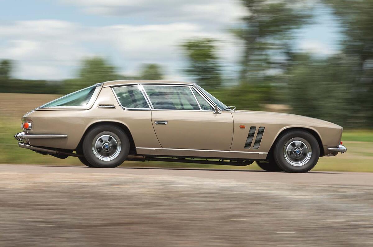 Jensen Interceptor side Jensen Interceptor side