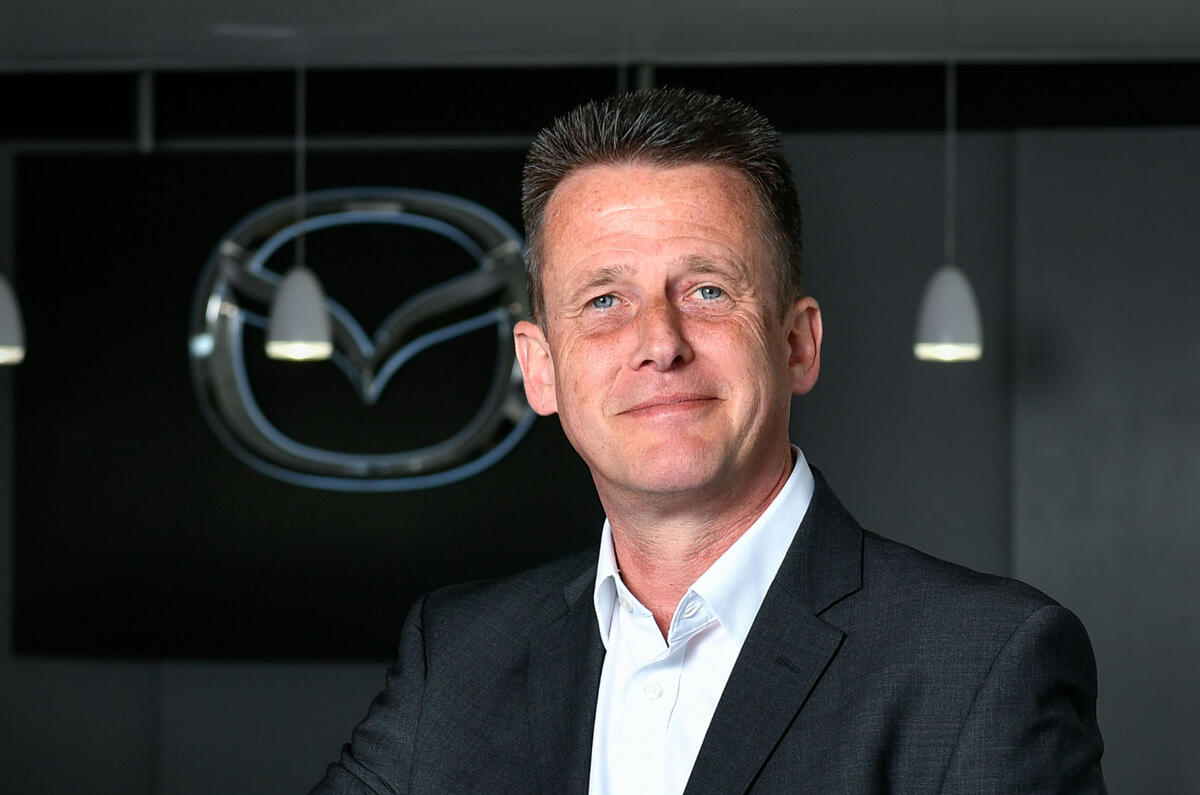 Jeremy Thomson, Managing Director at Mazda Motors UK