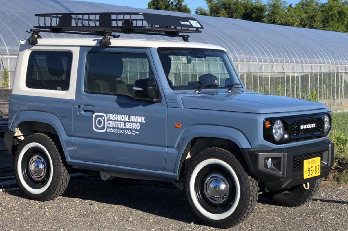 Specialist Suzuki Jimny garage creates retro-inspired custom models