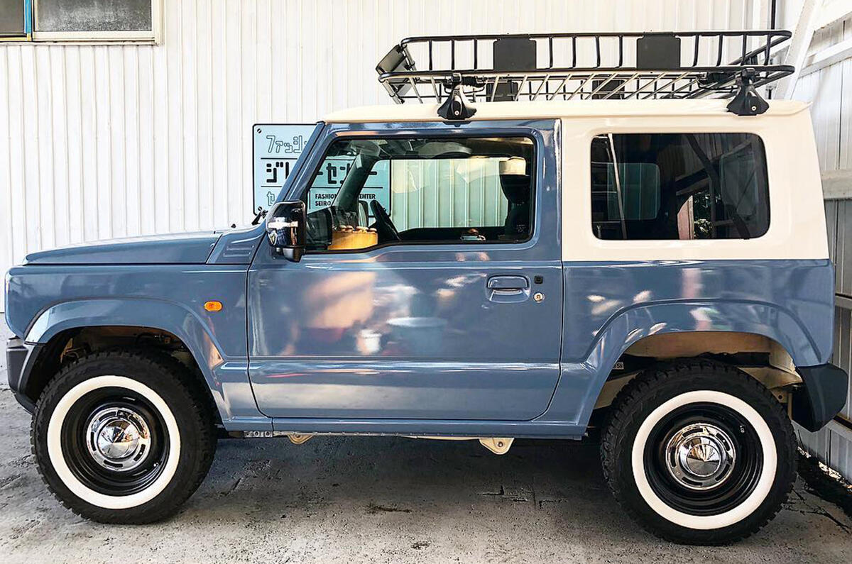 Specialist Suzuki Jimny garage creates retro-inspired custom models