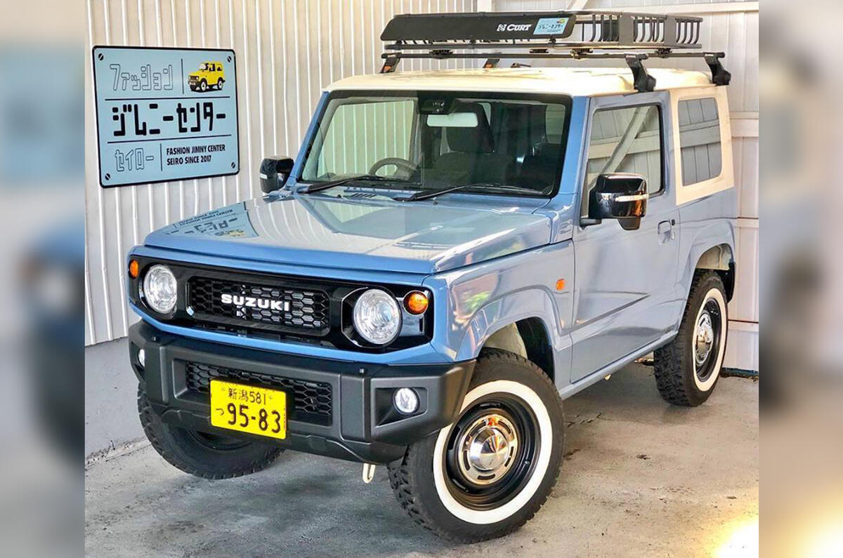 Specialist Suzuki Jimny garage creates retro-inspired custom models