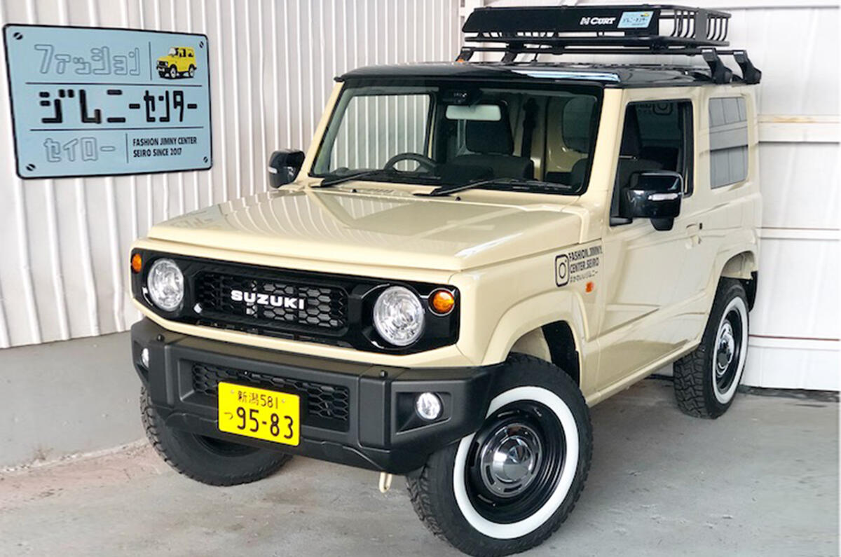 Specialist Suzuki Jimny garage creates retro-inspired custom models