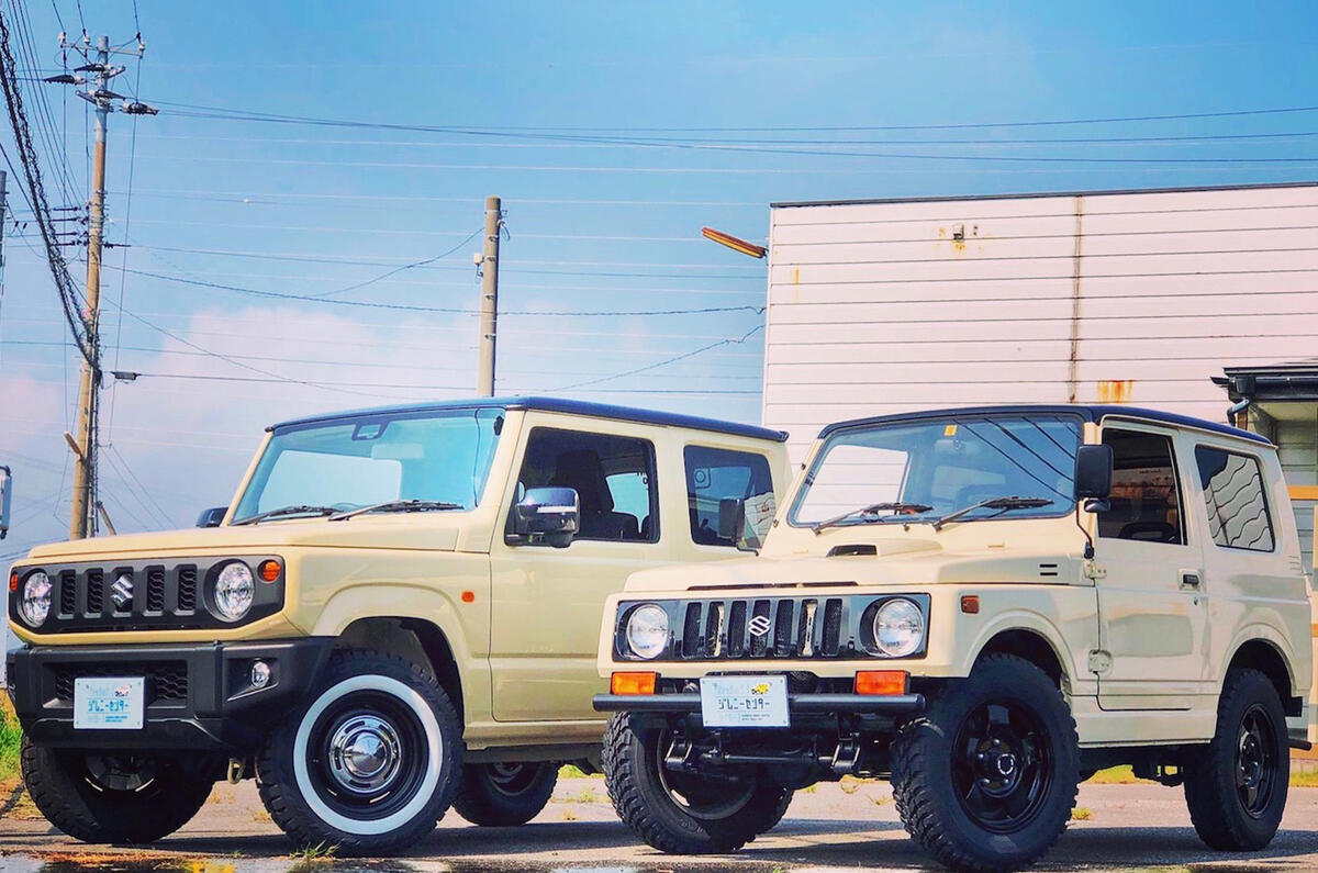 Specialist Suzuki Jimny garage creates retro-inspired custom models