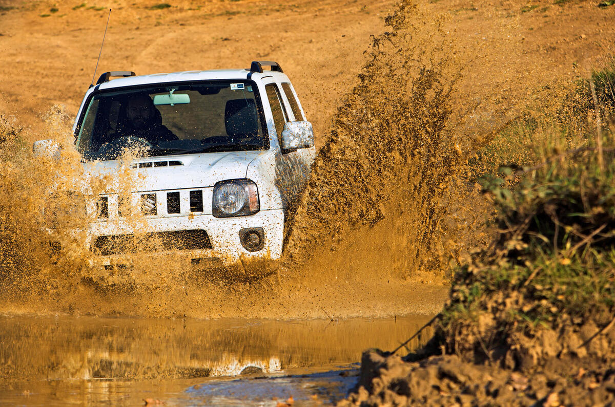Suzuki Jimny off-roading