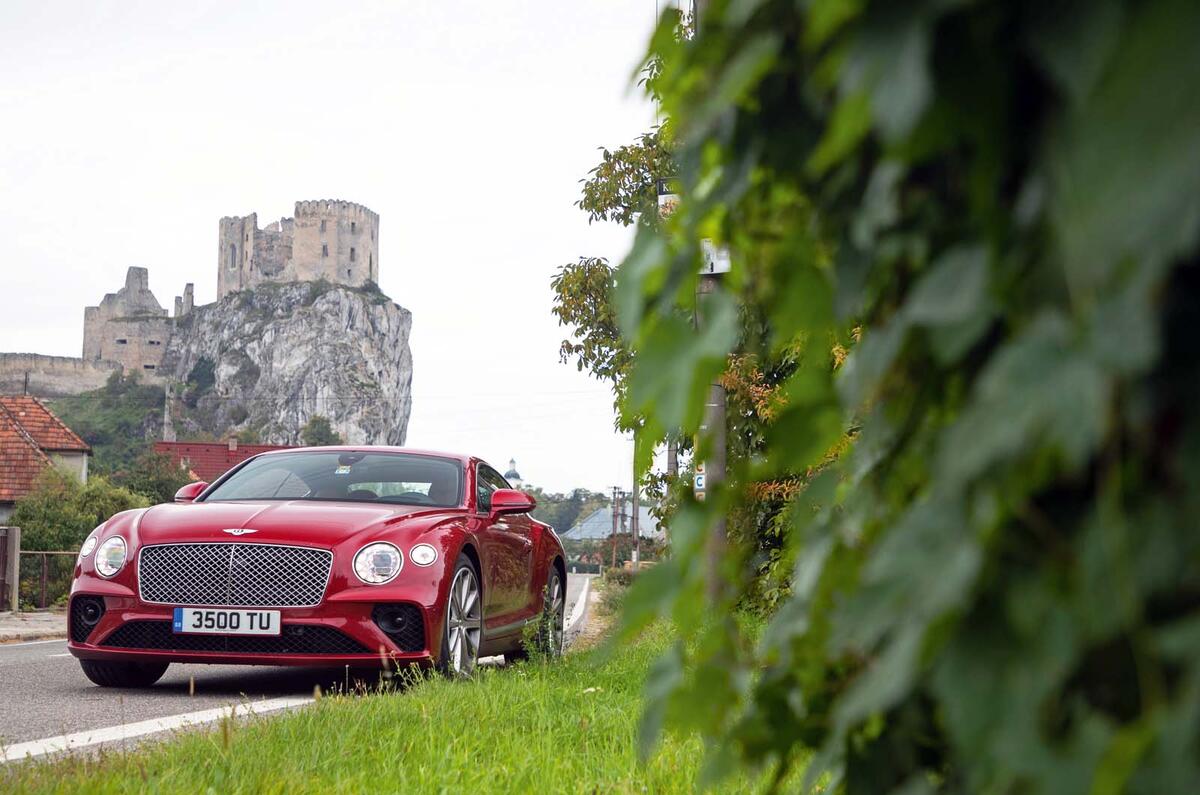 2018 Bentley Continental GT road trip