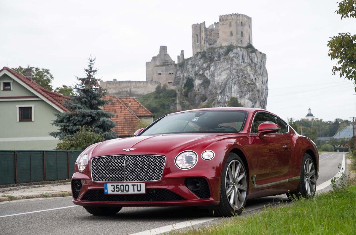 2018 Bentley Continental GT road trip