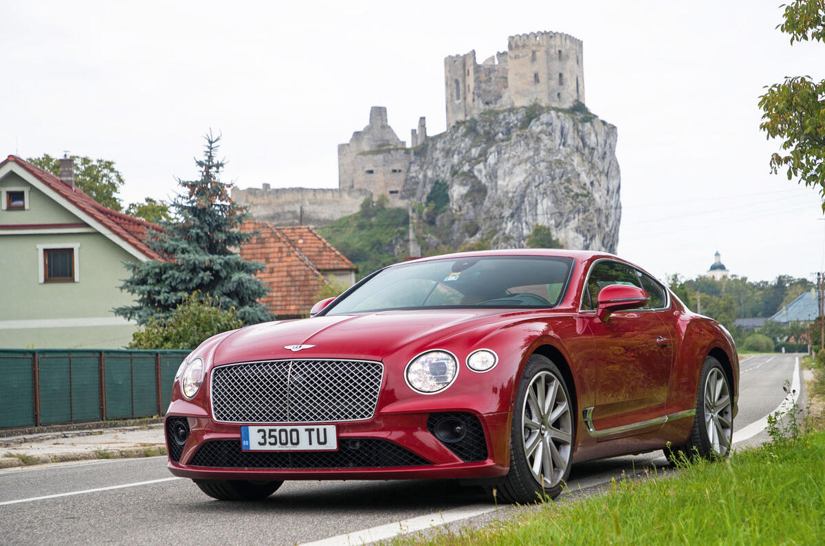 Bentley Continental GT front